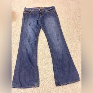 Old Navy Dark Blue Flare Jeans vintage